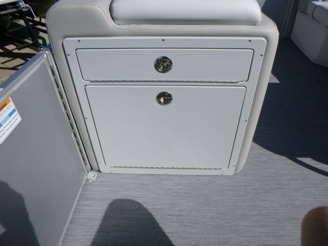 A photo of this 2026 Godfrey Pontoons Sweetwater 2286 QS Sport Tube 27 in. Package