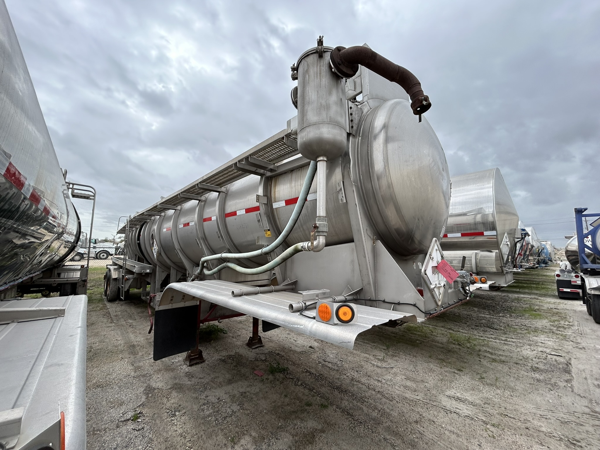 1991 BRENNER TANK MC312, Chemical Vacuum Trailer in Houston, TX