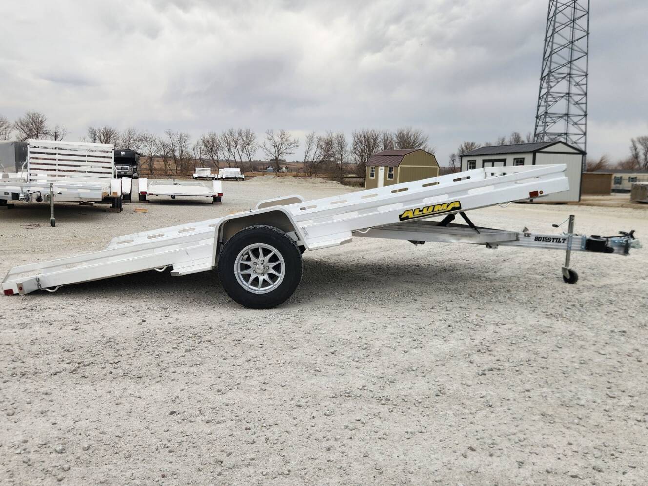 A photo of this 2027 Aluma 8015TILT