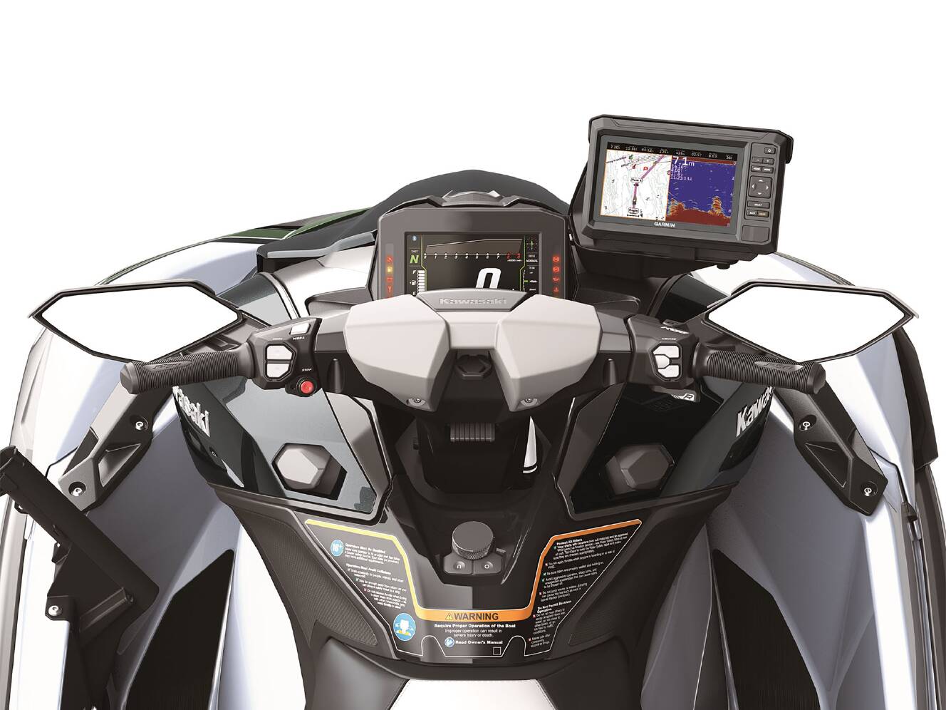 A photo of this 2025 Kawasaki Jet Ski® Ultra® 160LX-S Angler