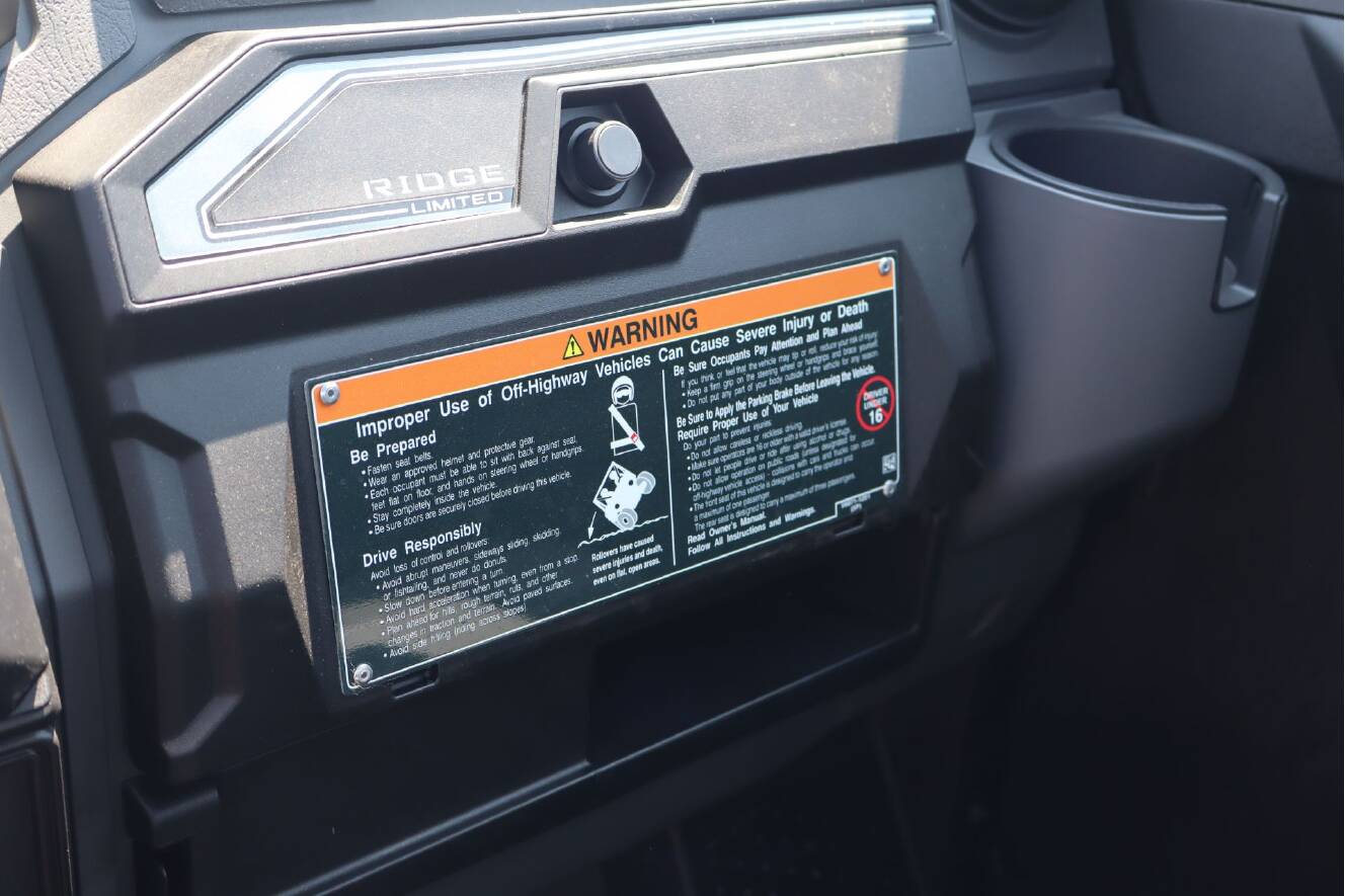 A photo of this 2025 Kawasaki RIDGE® XR CREW Limited HVAC
