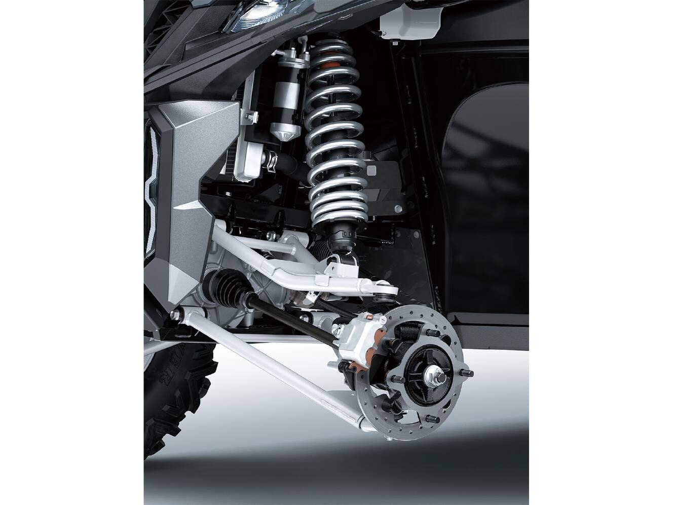 A photo of this 2025 Kawasaki RIDGE® XR CREW Limited HVAC