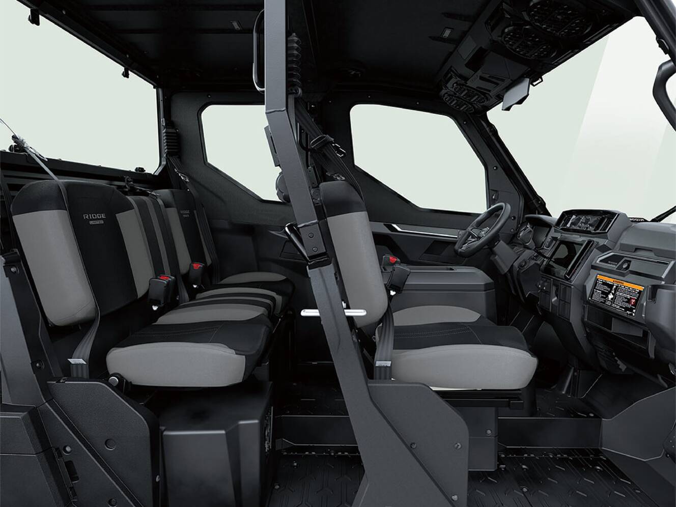 A photo of this 2025 Kawasaki RIDGE® XR CREW Limited HVAC