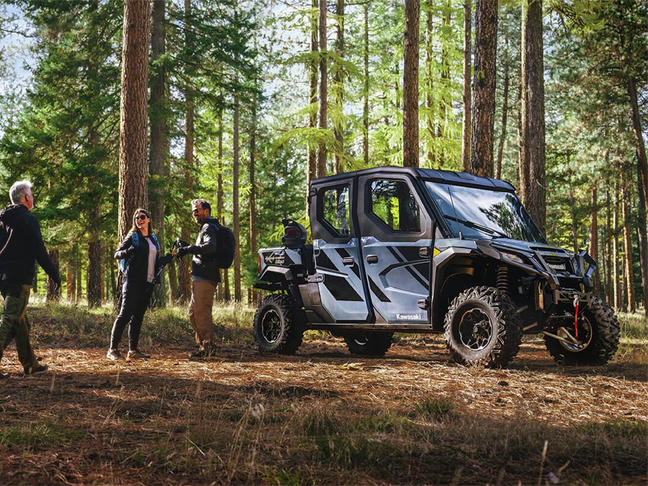 A photo of this 2025 Kawasaki RIDGE® XR CREW Limited HVAC