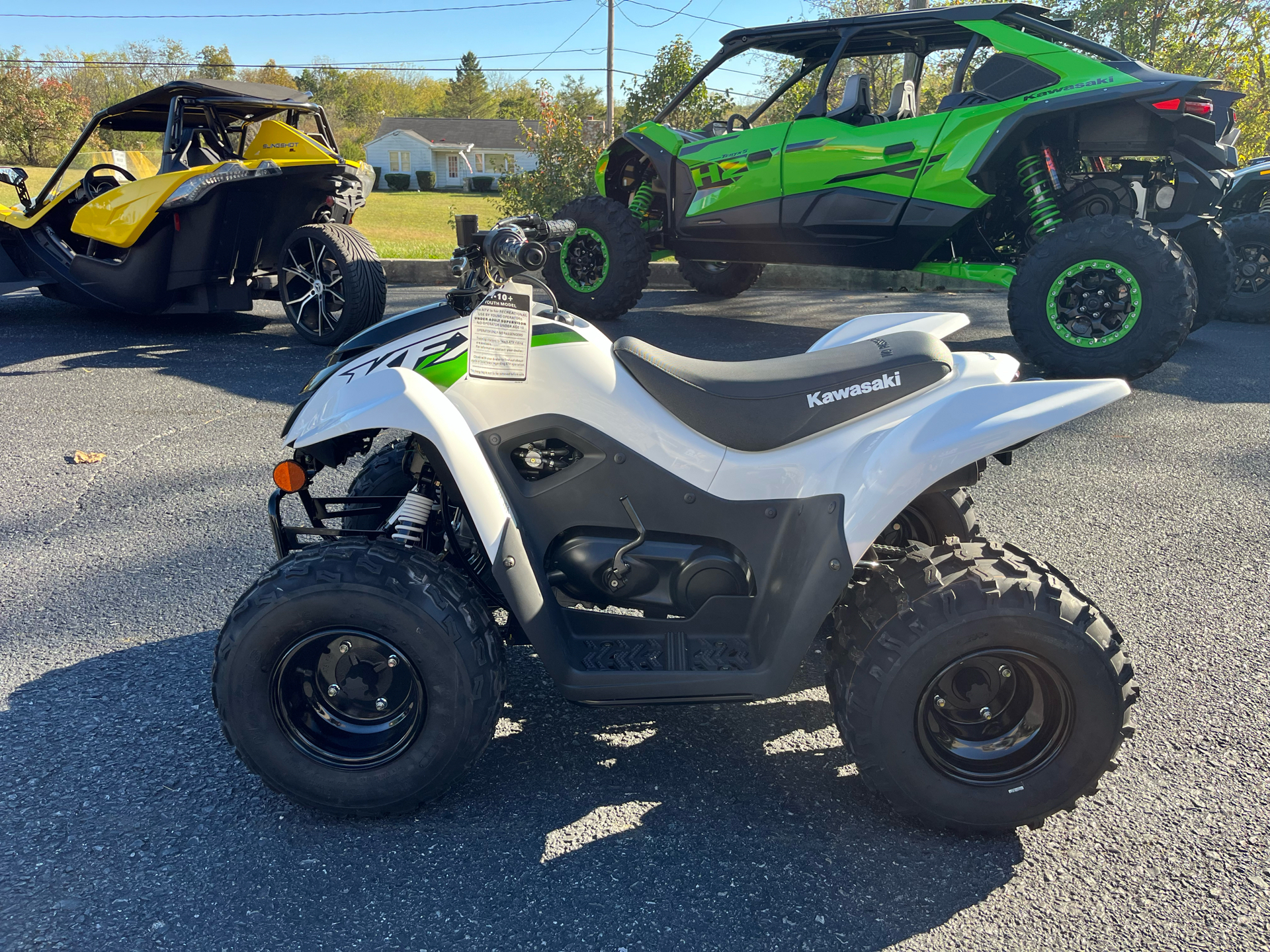 New 2026 Kawasaki KFX® 90 For Sale in Mechanicsburg, PA