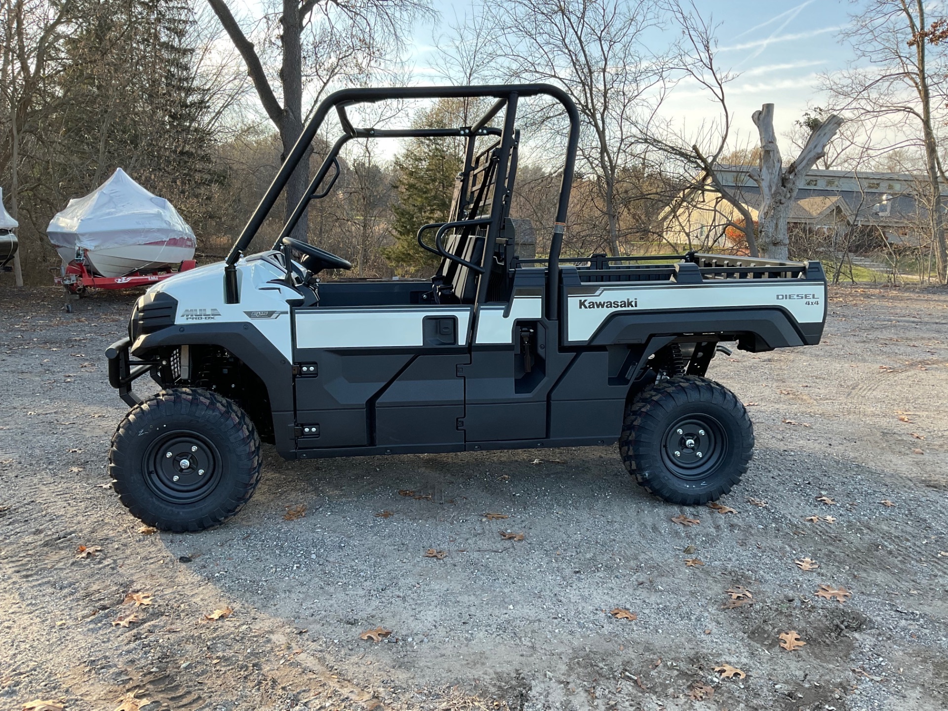 White Kawasaki Mule Four Wheelers For Sale - ATV Trader