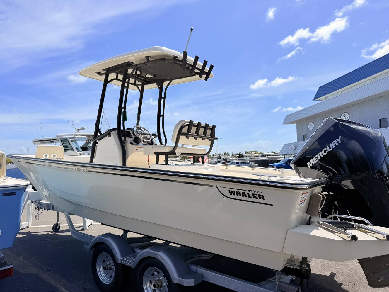 A photo of this 2026 Boston Whaler 210 Montauk