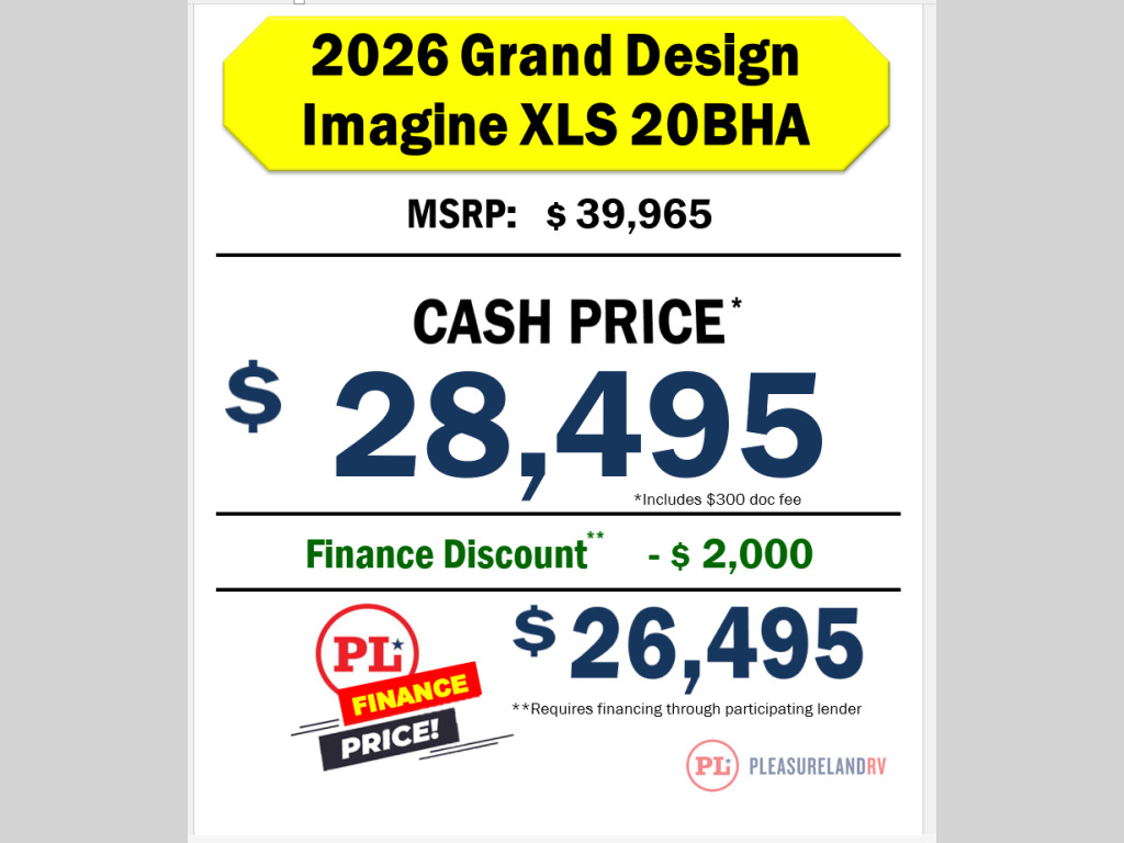2026 Grand Design Imagine AIM 20BHA in sioux falls SD