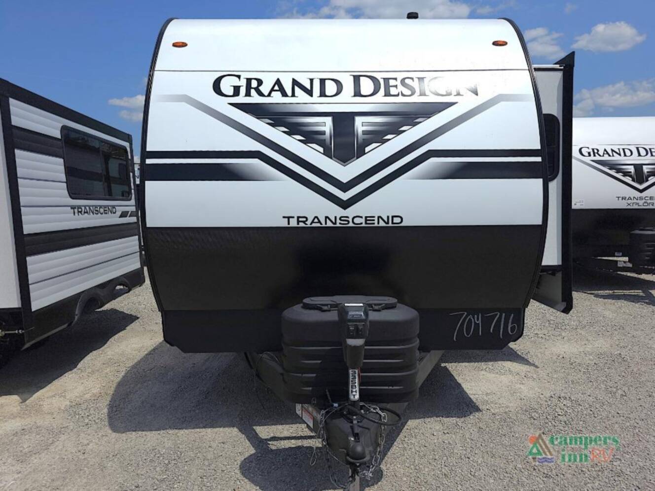 A photo of this 2026 Grand Design Transcend Xplor 335BHT