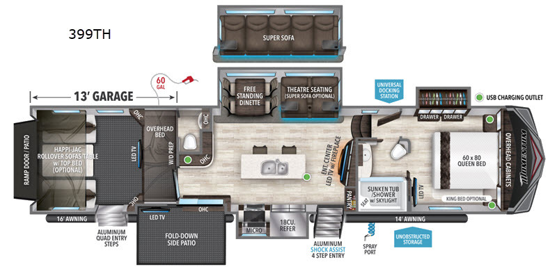2020 Grand Design Momentum 399TH in wausau WI