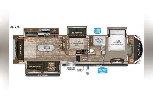 2018 Grand Design Reflection 367BHS in orchard park NY