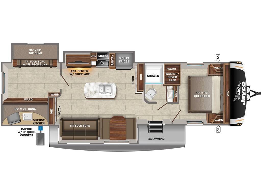 2022 Jayco EAGLE HT 312BHOK RV