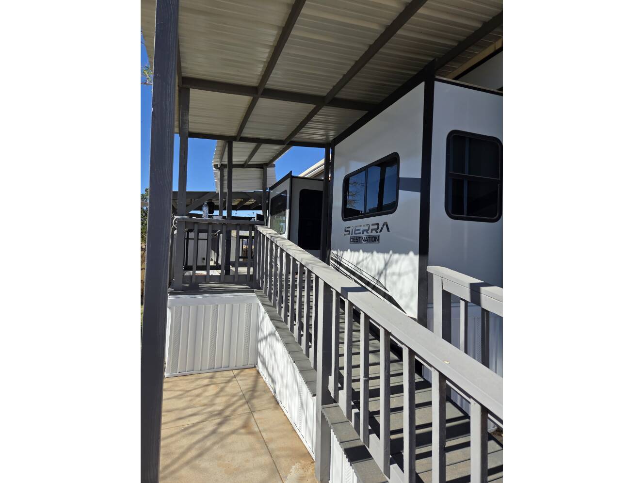 A photo of this 2024 Forest River SIERRA DESTINATION 420FL