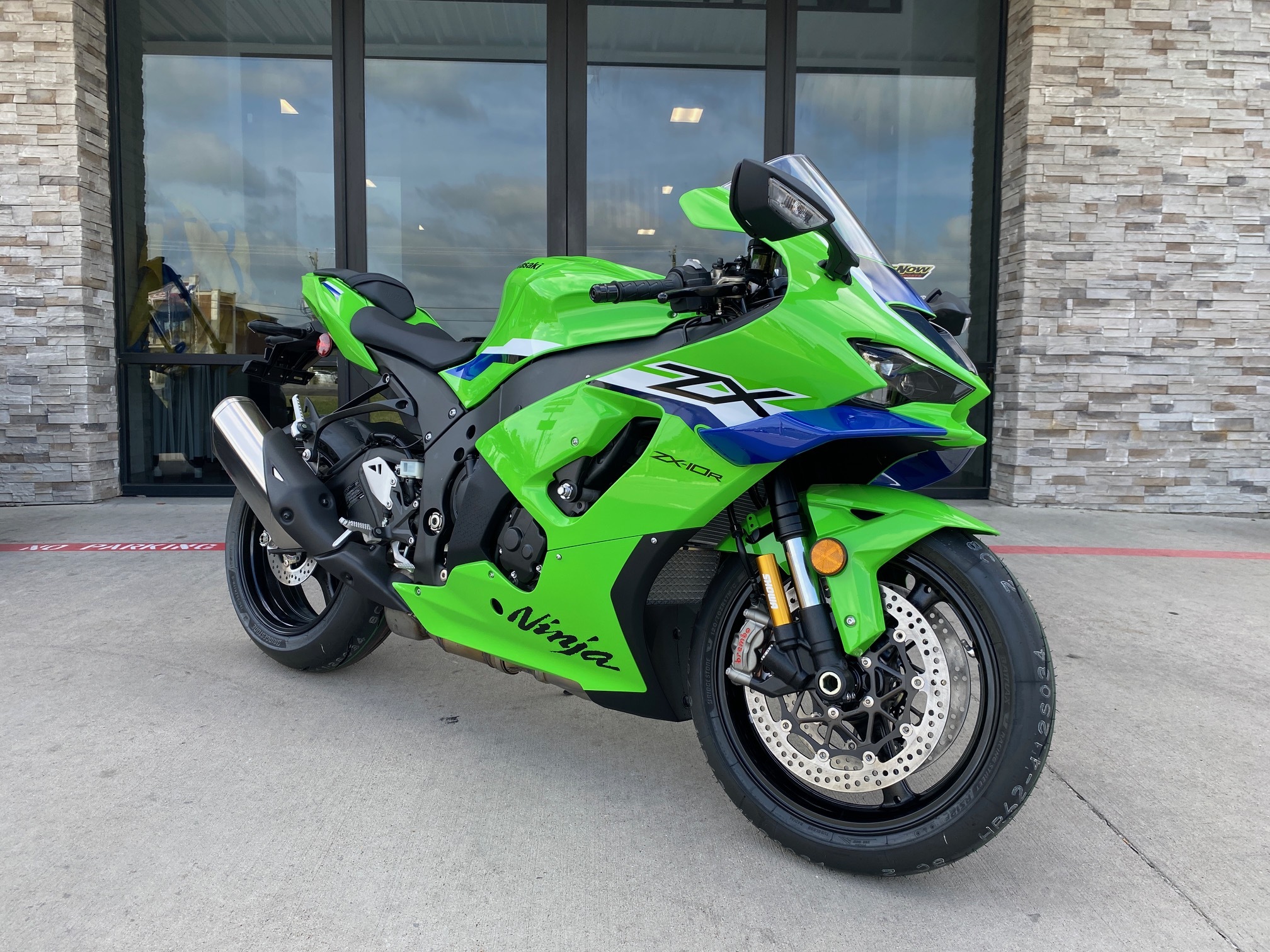 Lime Green Kawasaki Ninja ZX-10R Motorcycles For Sale in Texas