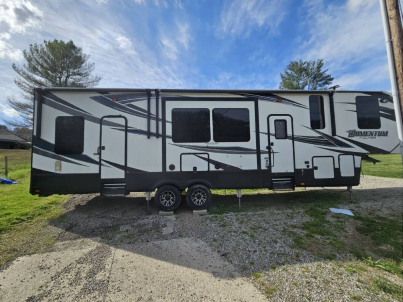 A photo of this 2018 Grand Design MOMENTUM M-CLASS 350M
