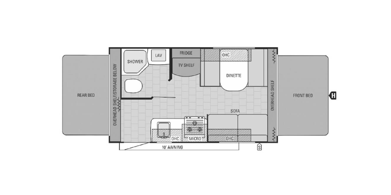 A photo of this 2015 Jayco Jay Feather Ultra Lite X17Z