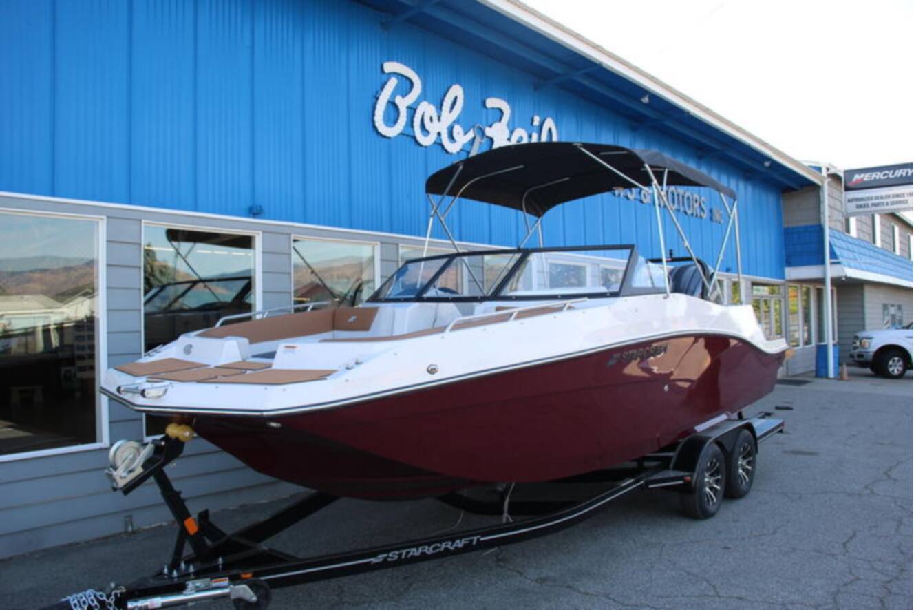 A photo of this 2025 Starcraft Marine SVX 230