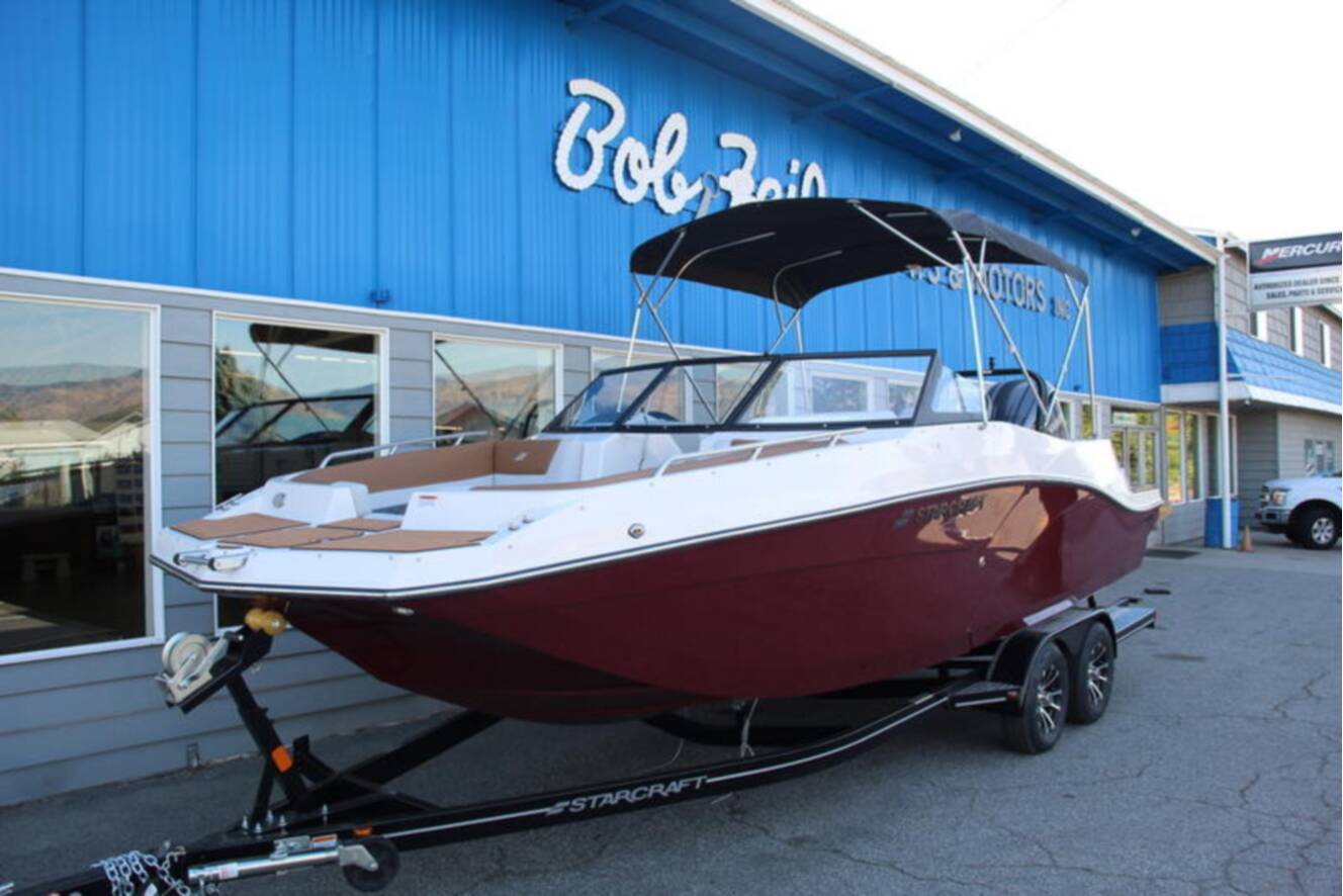 A photo of this 2025 Starcraft Marine SVX 230