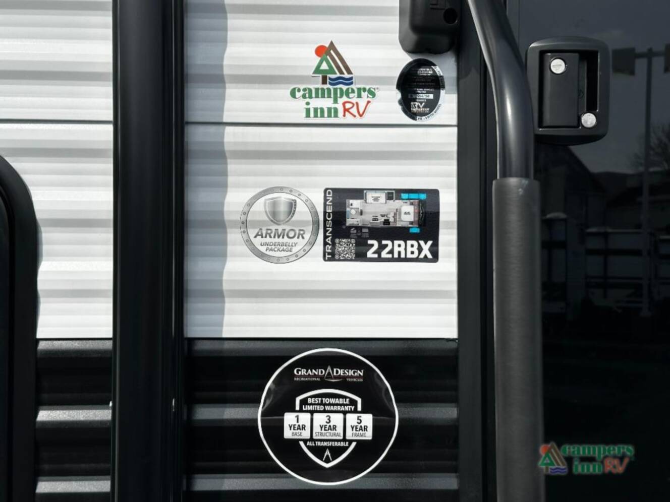 A photo of this 2026 Grand Design Transcend Xplor 22RBX