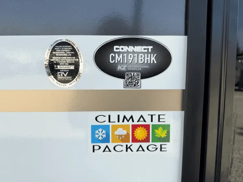 2026 KZ RV Connect Mini 191BHK