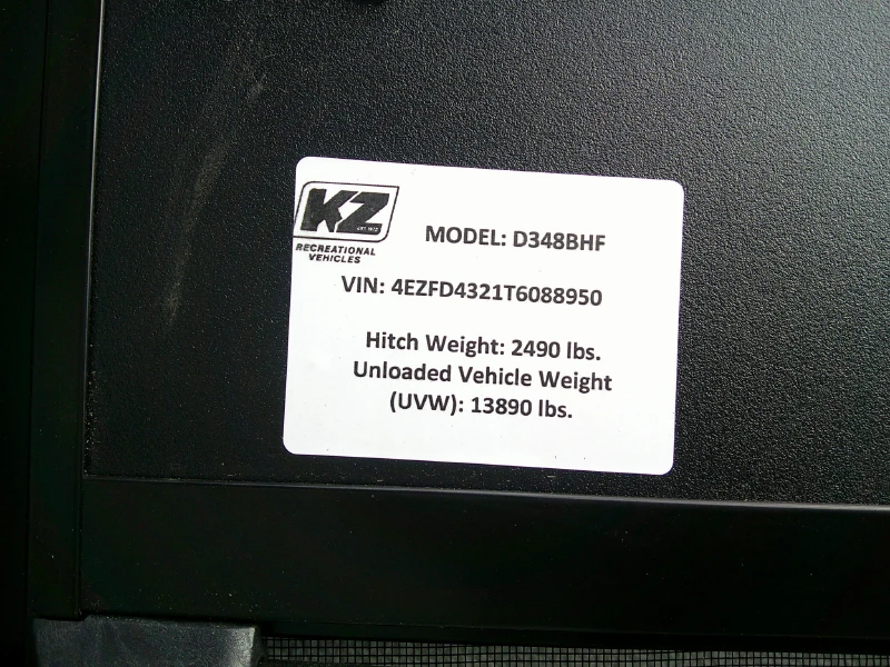 2026 K-Z Durango D348BHF