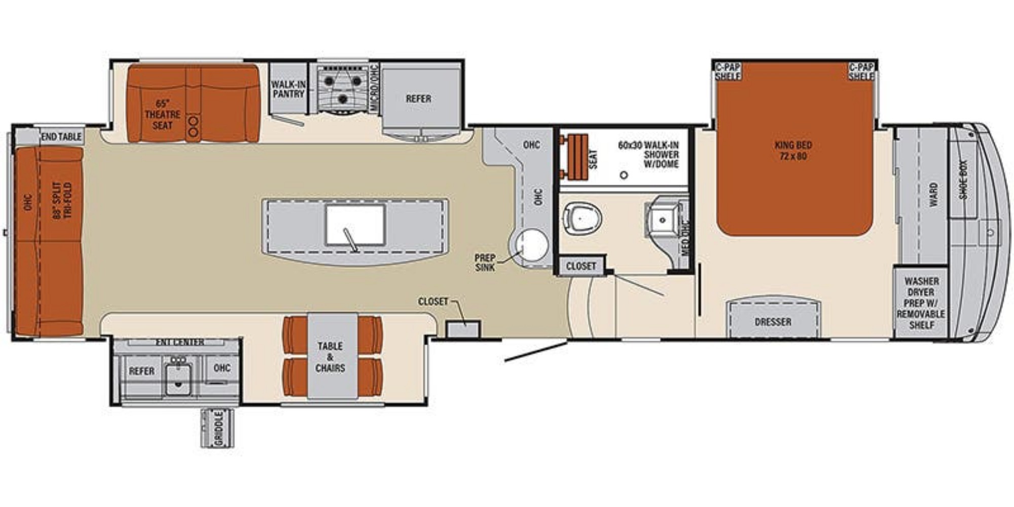 A photo of this 2021 Forest River COLUMBUS 1492 366RL