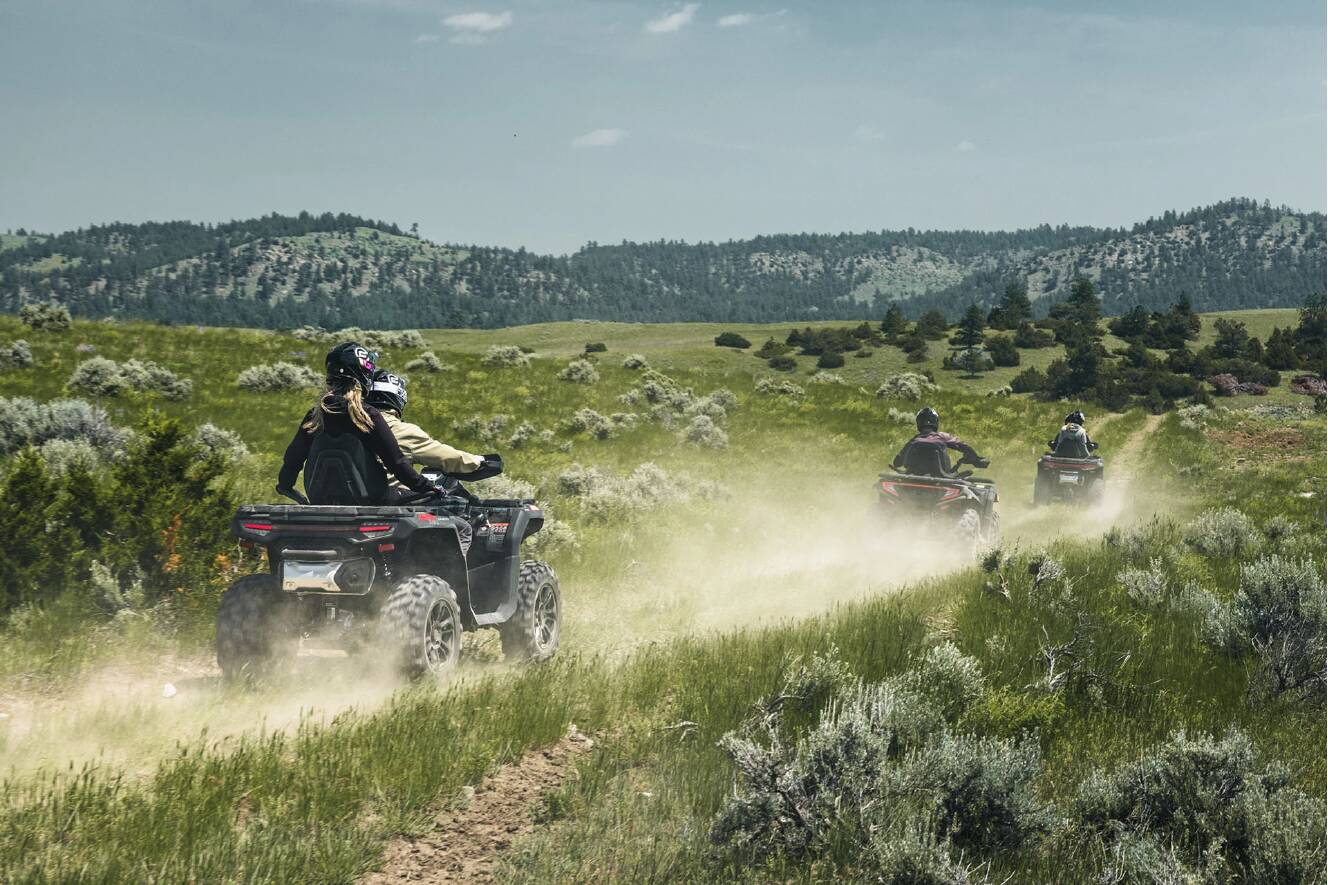 A photo of this 2026 CFMOTO CForce 1000 Touring