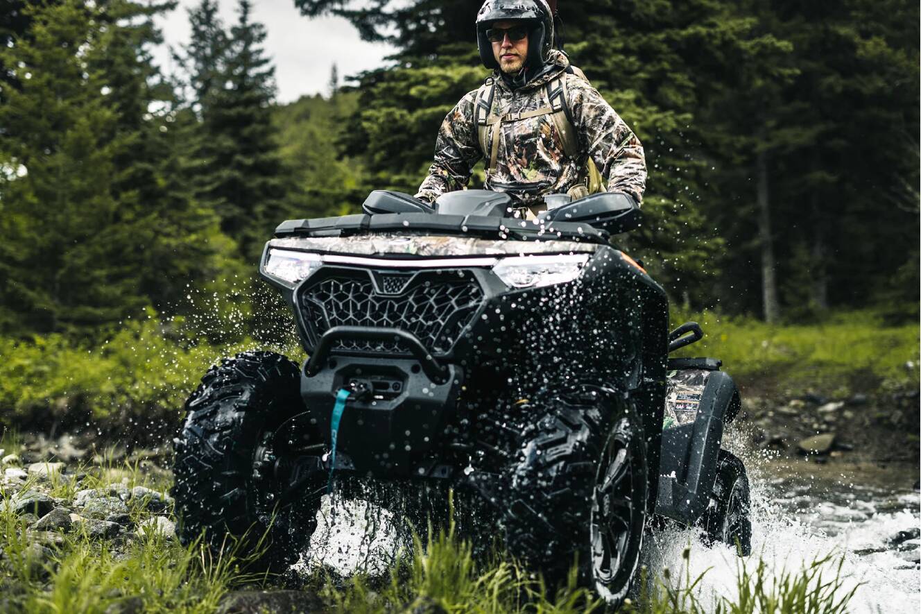 A photo of this 2026 CFMOTO CForce 1000 Touring