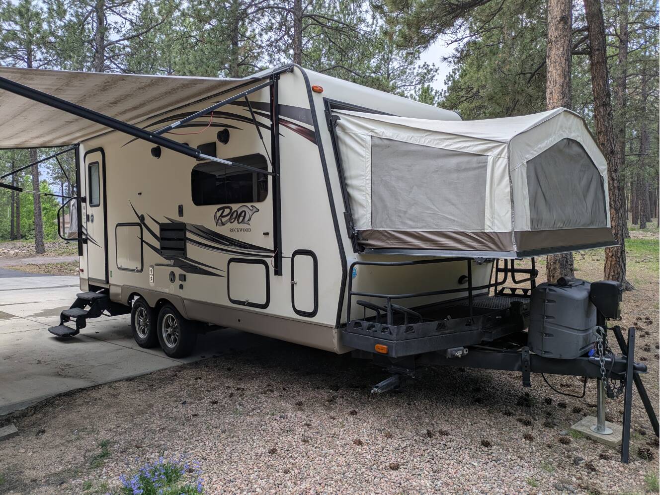 A photo of this 2016 Forest River ROCKWOOD ROO 21BD