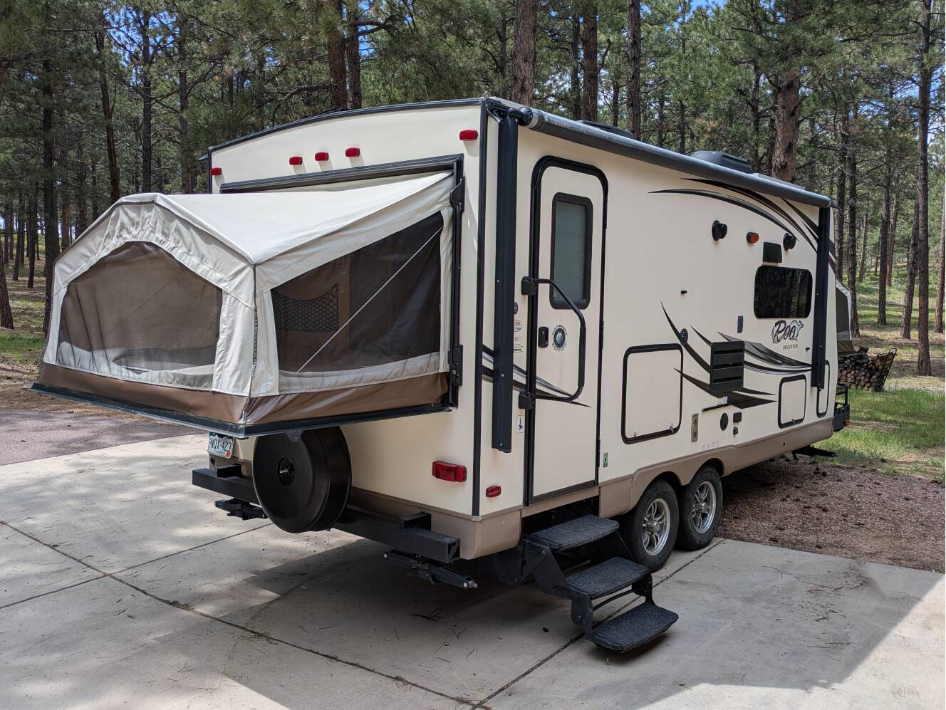 A photo of this 2016 Forest River ROCKWOOD ROO 21BD