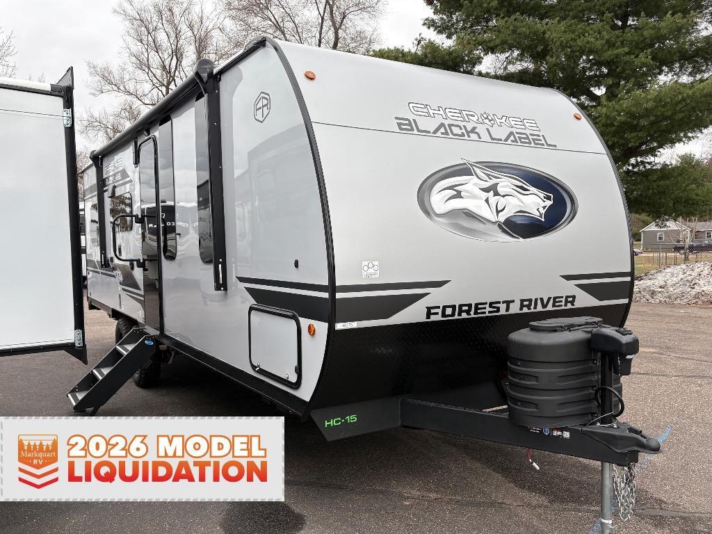 2026 Forest River Rv Cherokee Grey Wolf Black Label 22RRBL in chippewa falls WI