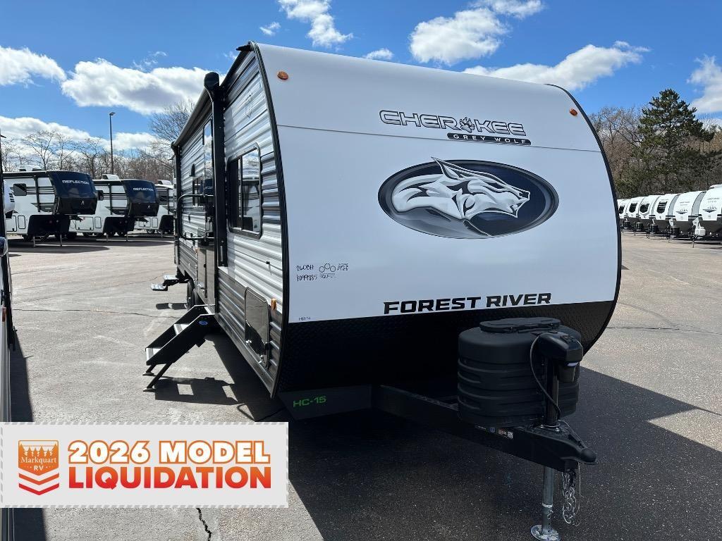 2026 Forest River Rv Cherokee Grey Wolf 26DBH in chippewa falls WI