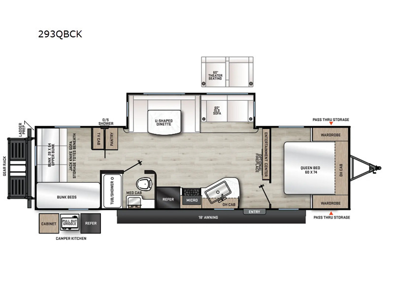 A photo of this 2026 Coachmen Rv Catalina Legacy Edition 293QBCK