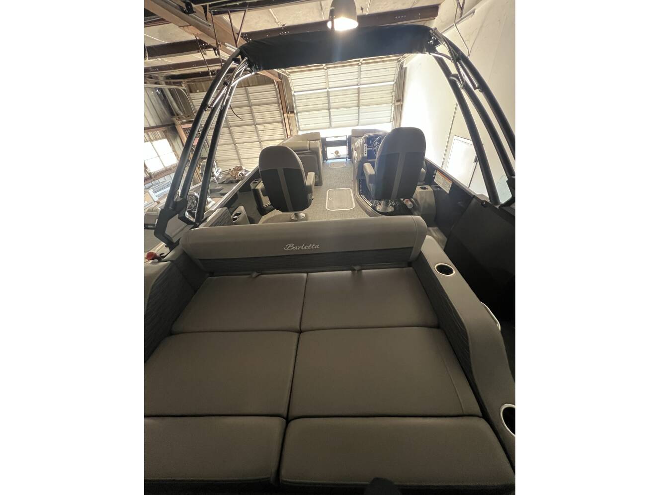 A photo of this 2024 Barletta Boats Corsa 23uc