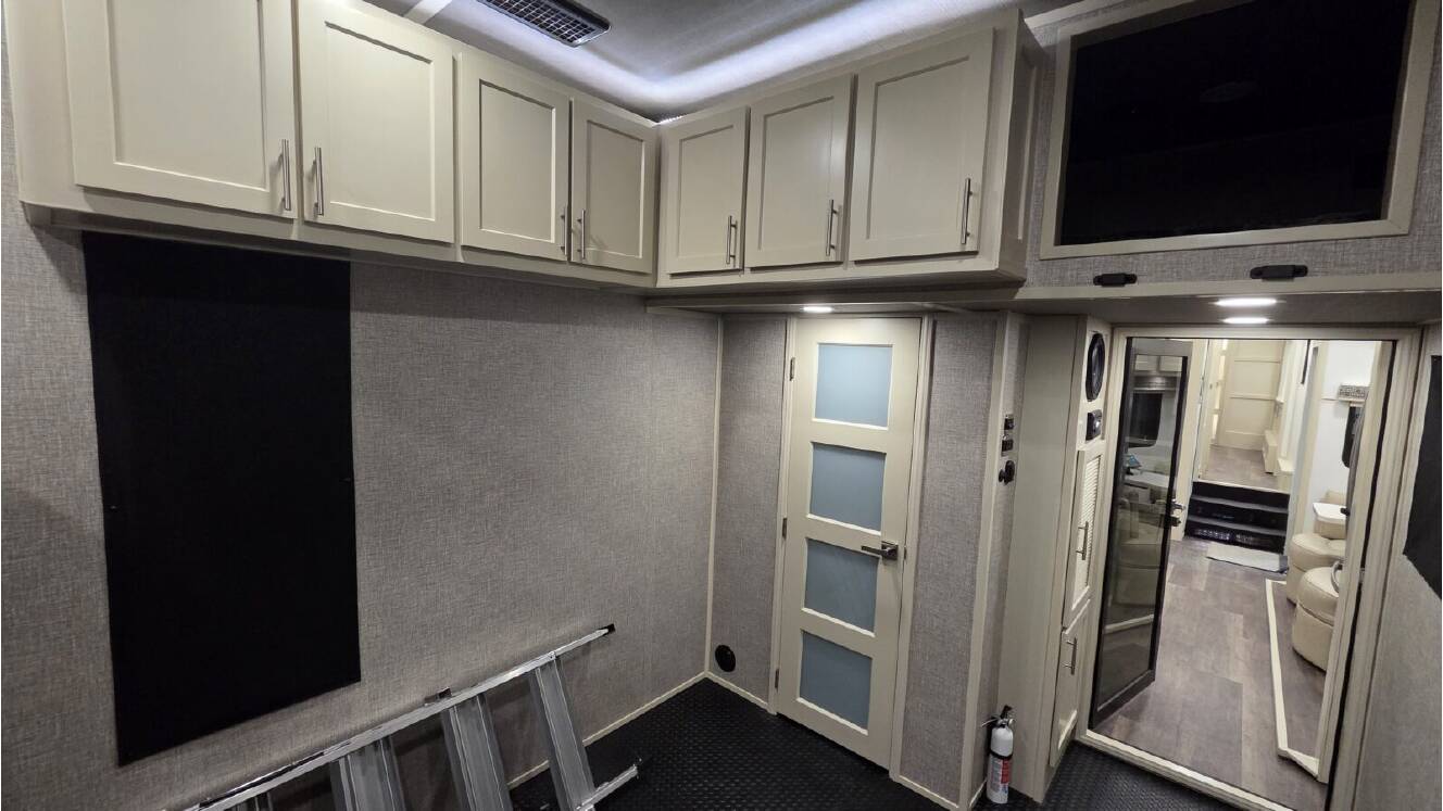 A photo of this 2026 Luxe TOY HAULER 48FB