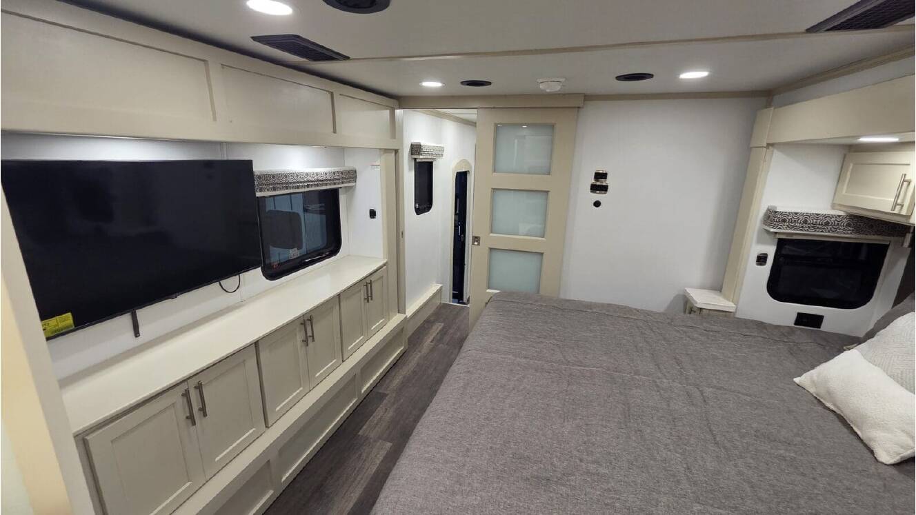 A photo of this 2026 Luxe TOY HAULER 48FB