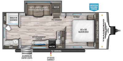 A photo of this 2022 Grand Design Transcend Xplor 221RB