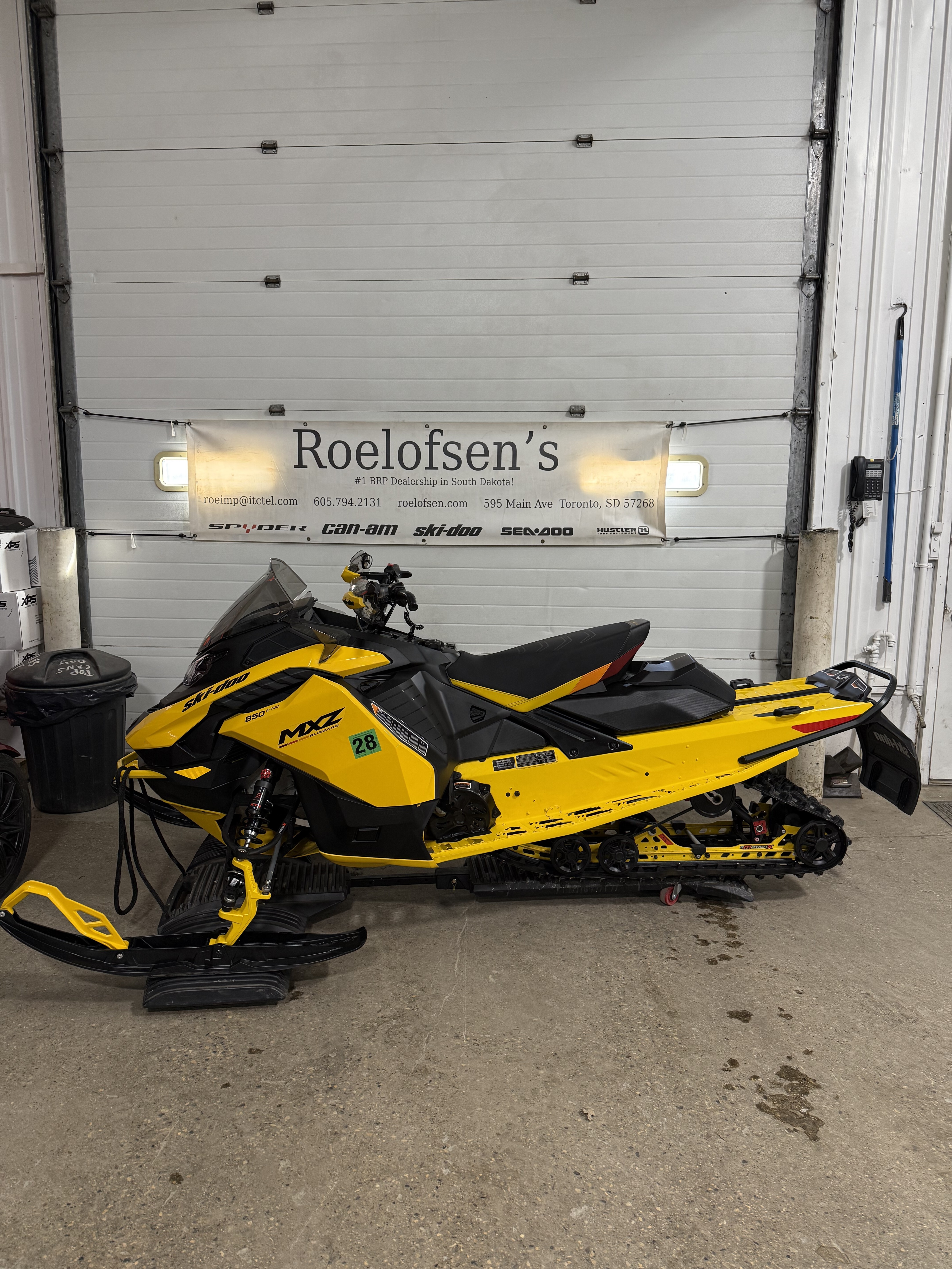 Yellow Mxz Blizzard For Sale - Ski-Doo Snowmobiles - Snowmobile Trader