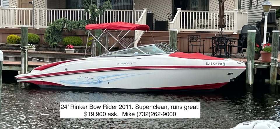 2011 Rinker 246 BOWRIDER in brick NJ