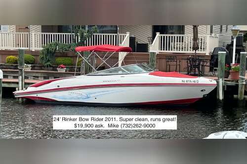 2011 Rinker 246 BOWRIDER in brick NJ