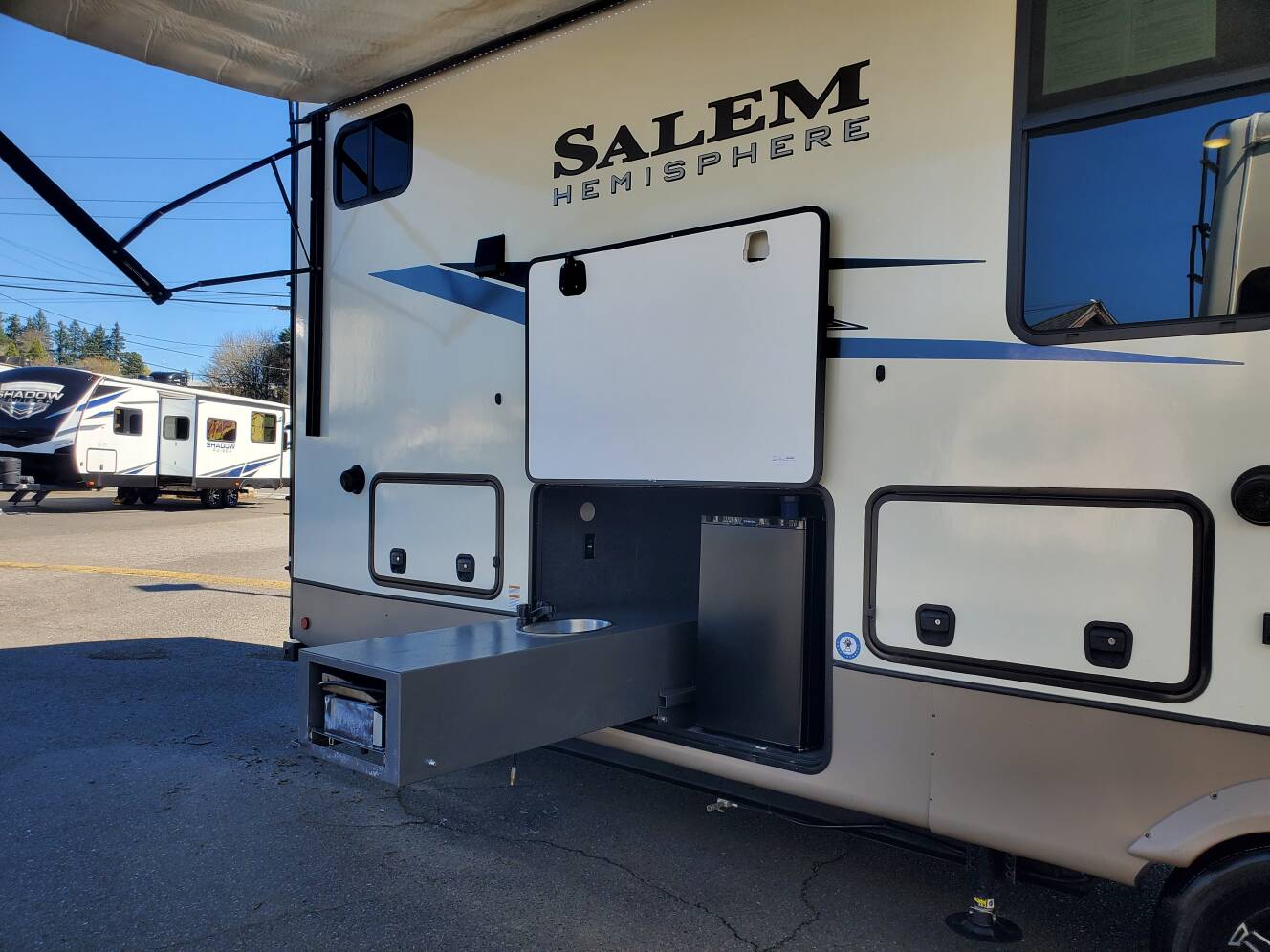 A photo of this 2022 Forest River Salem Hemisphere 36FL