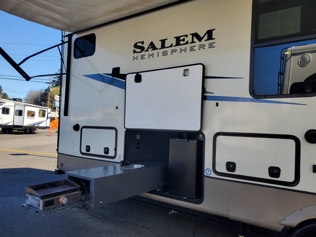 A photo of this 2022 Forest River Salem Hemisphere 36FL