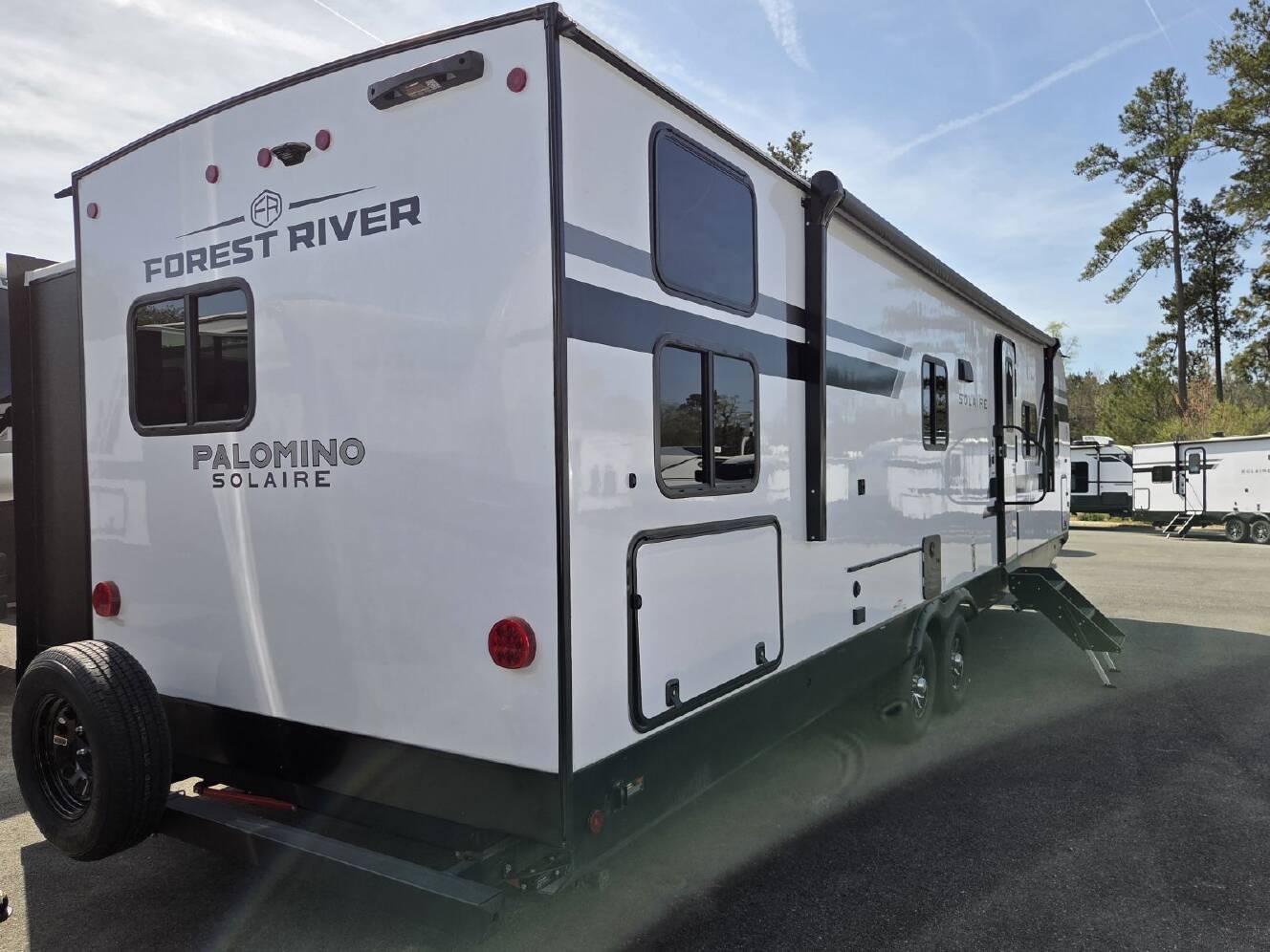 A photo of this 2026 Forest River Solaire 3200TSBH