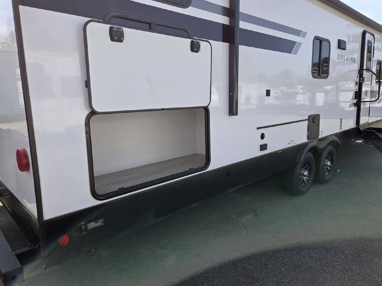 A photo of this 2026 Forest River Solaire 3200TSBH