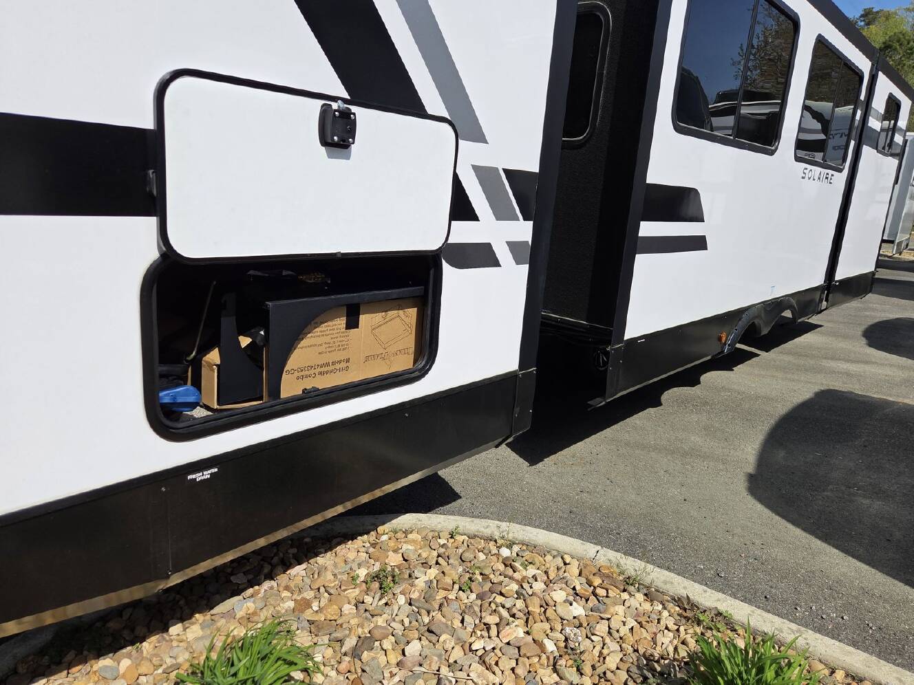 A photo of this 2026 Forest River Solaire 3200TSBH