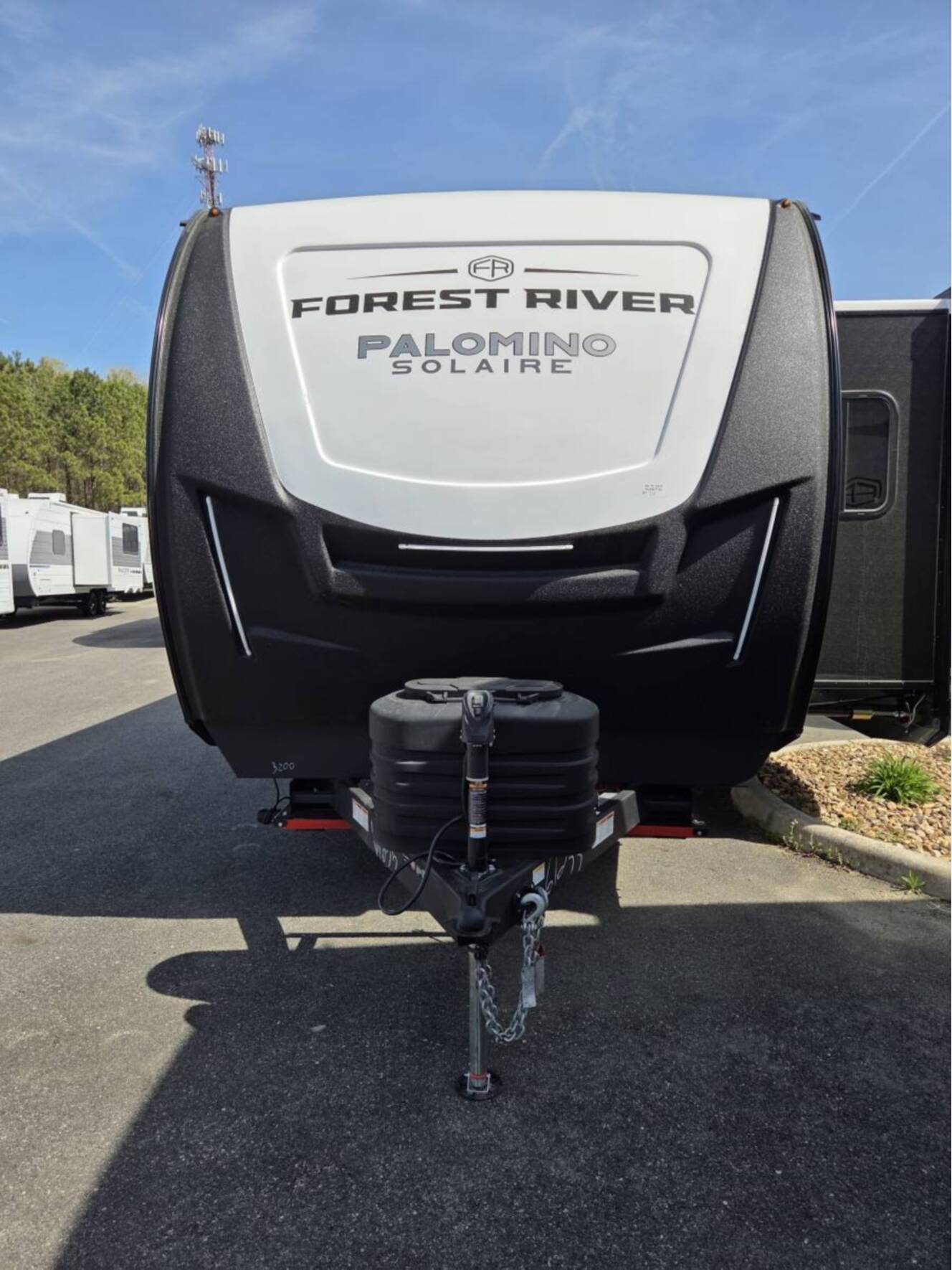 A photo of this 2026 Forest River Solaire 3200TSBH