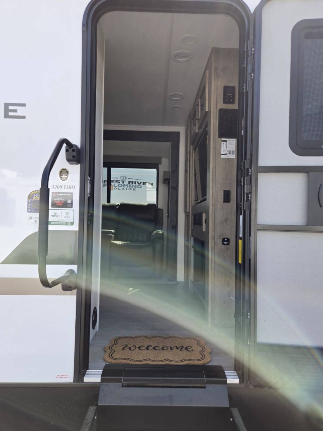 A photo of this 2026 Forest River Solaire 3200TSBH