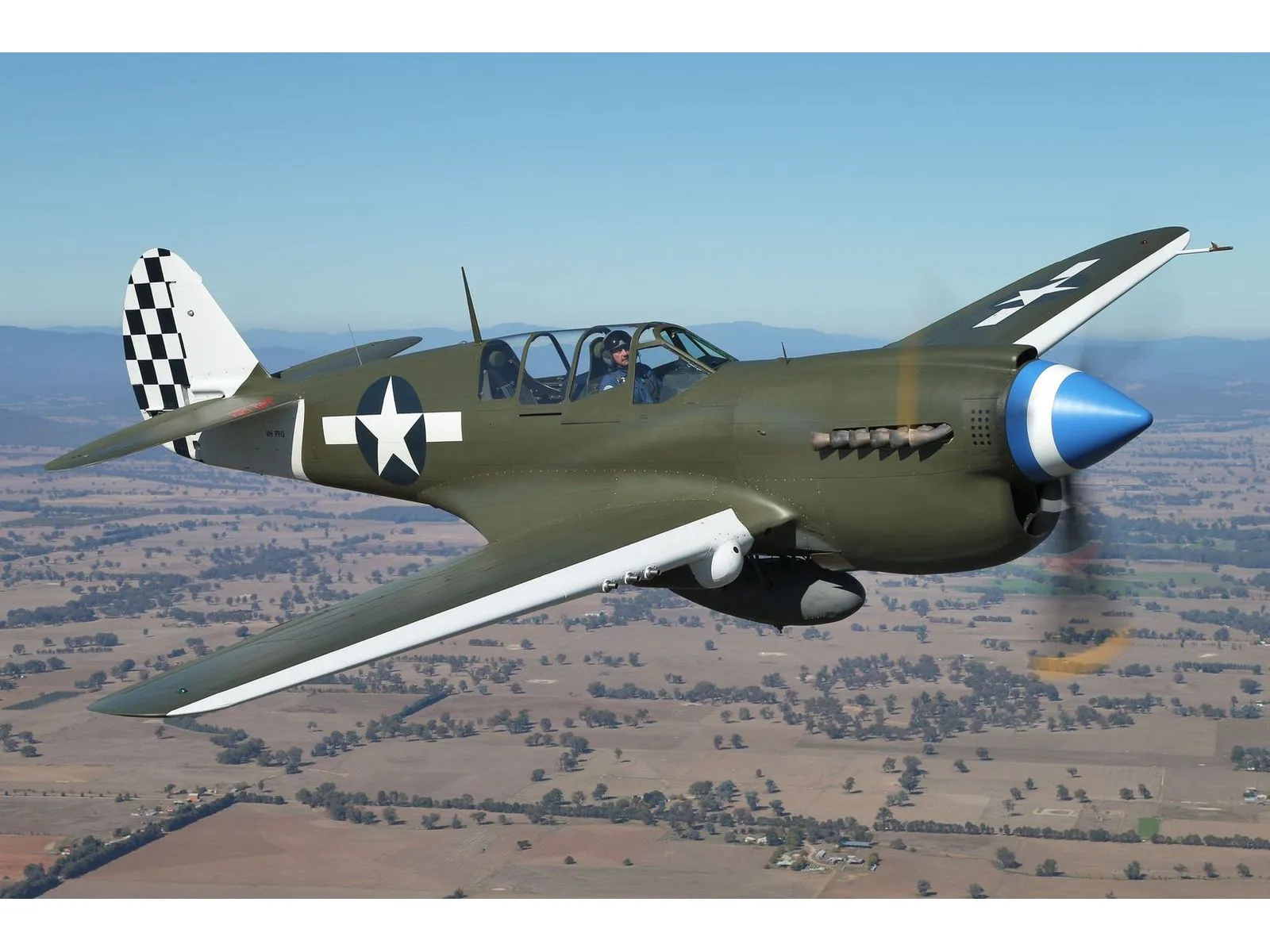 1943 Curtiss P-40N KITTYHAWK in Redondo Beach, CA