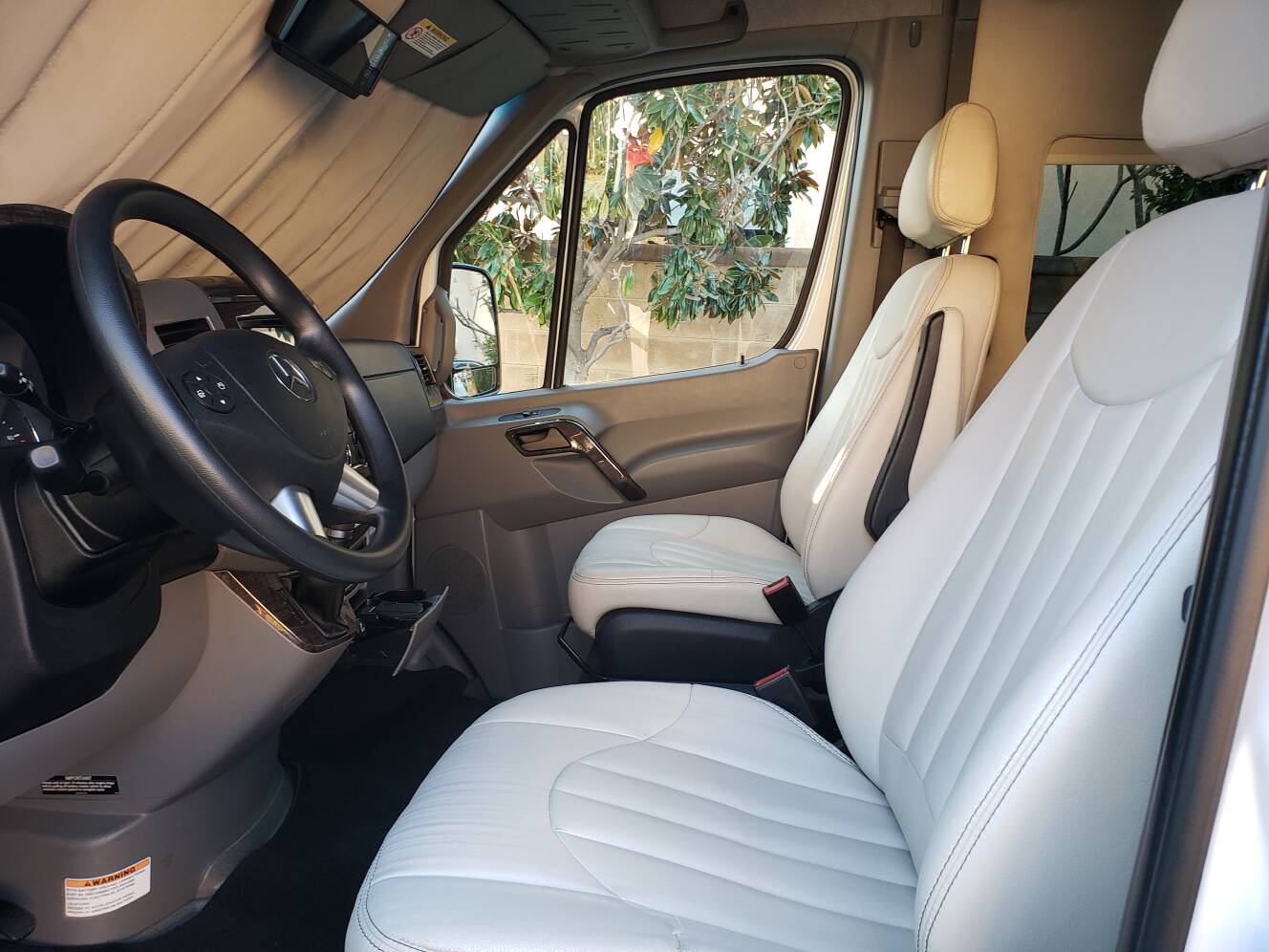 A photo of this 2017 Airstream SPRINTER SAND PEARL