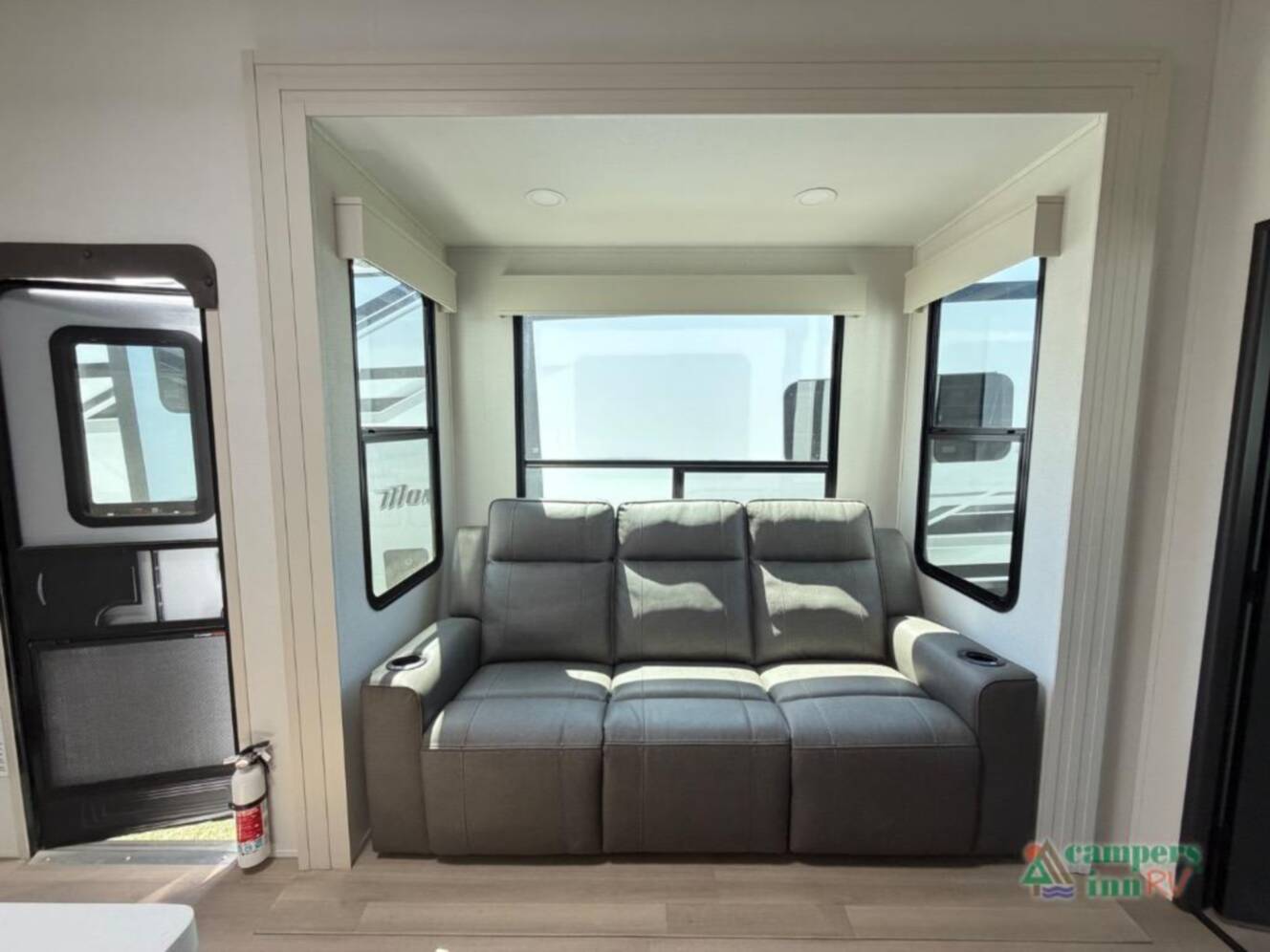 A photo of this 2026 Grand Design Momentum G-Class 320G